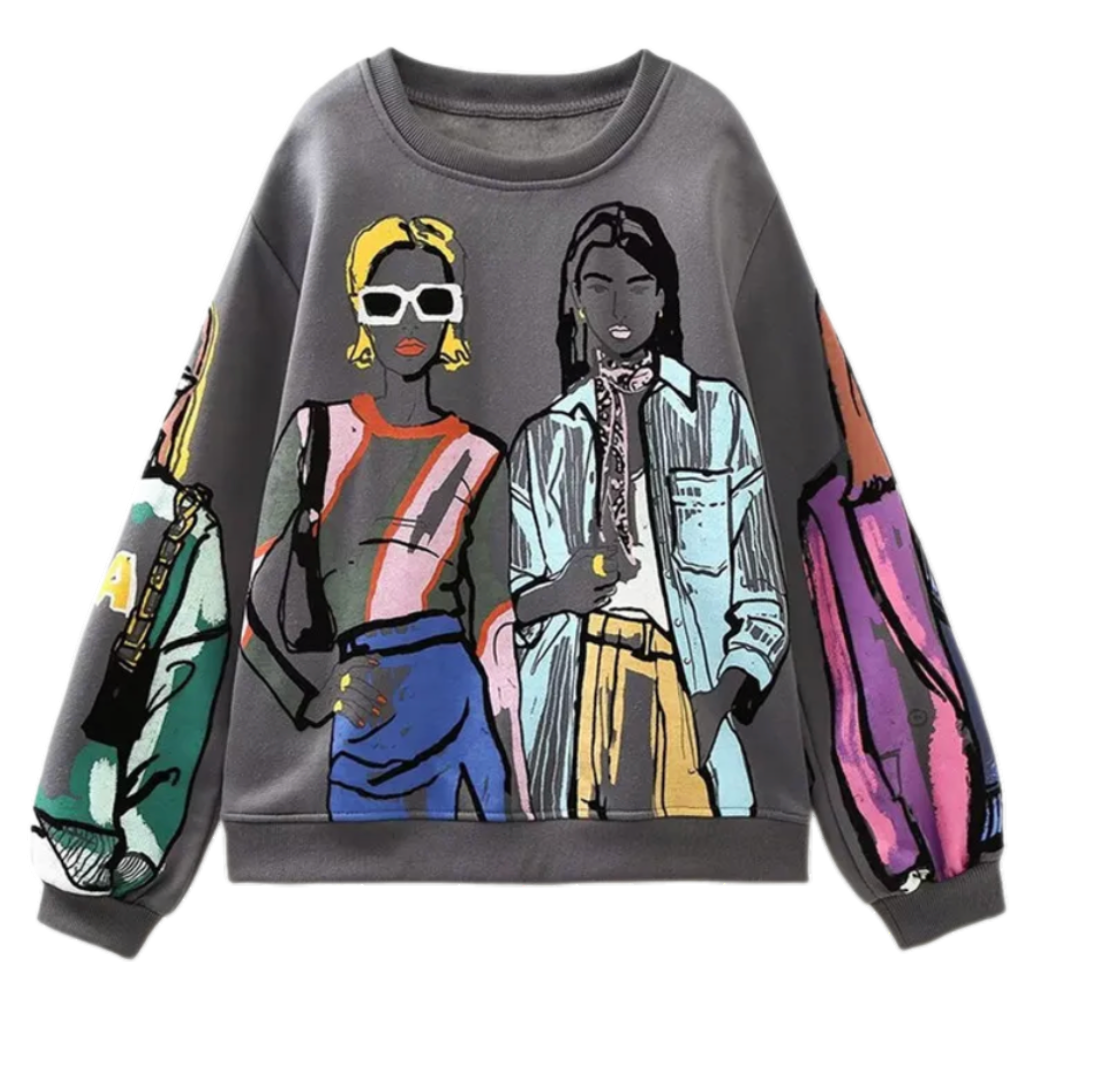 The Graphic Sweatshirt
