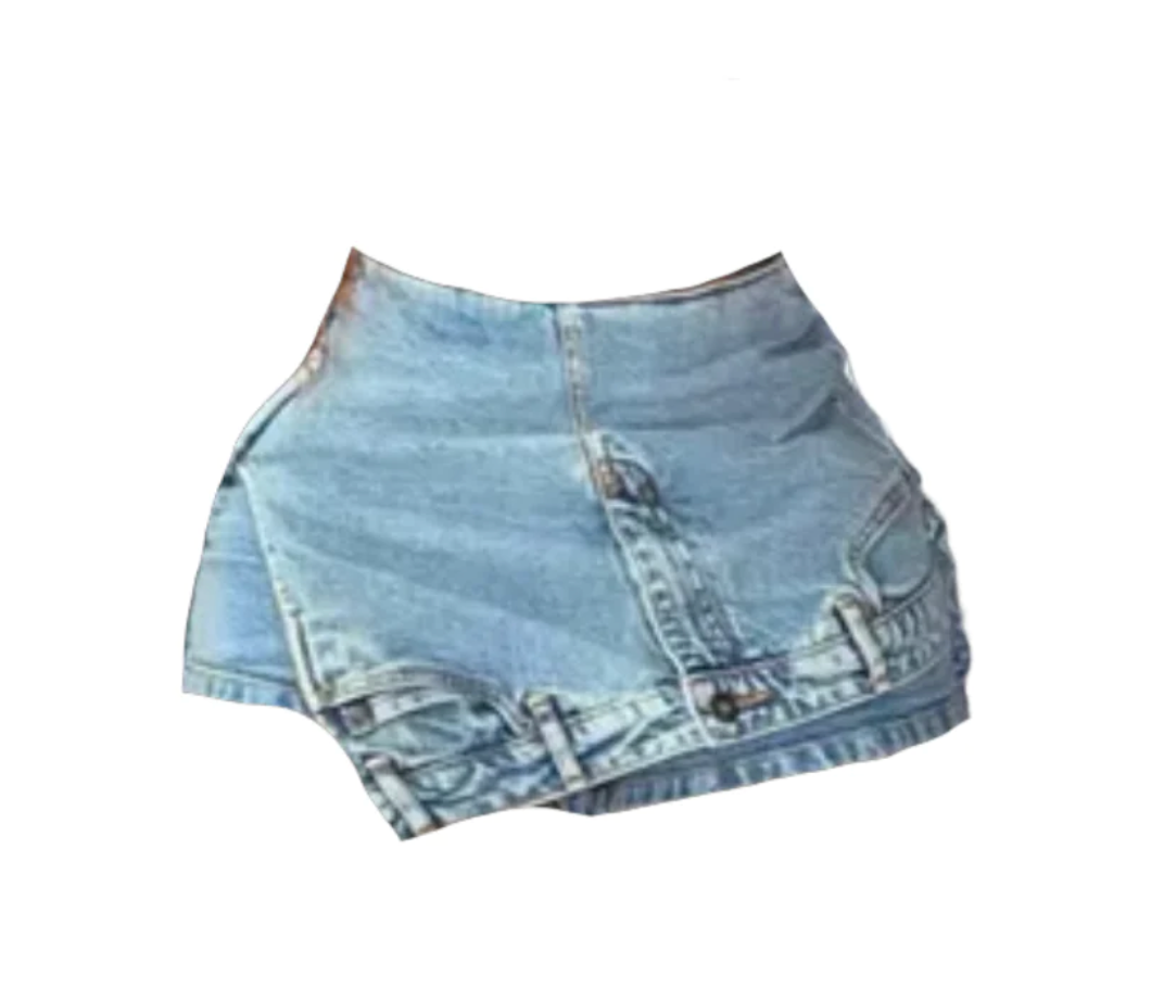 The Denim Skort