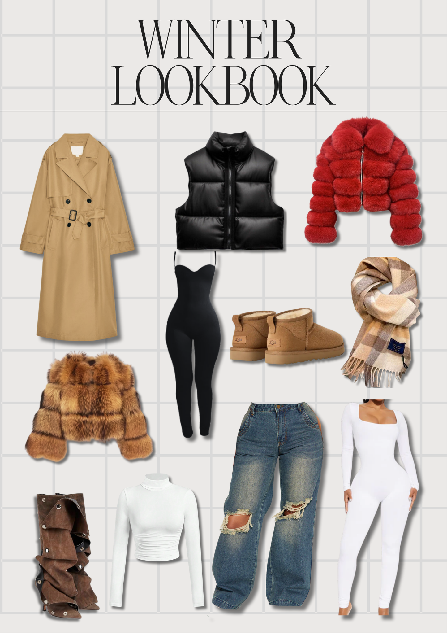 10 Winter Looks (fully linked)