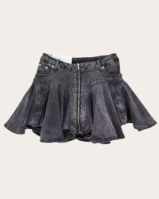 The Frill Skirt (Black)