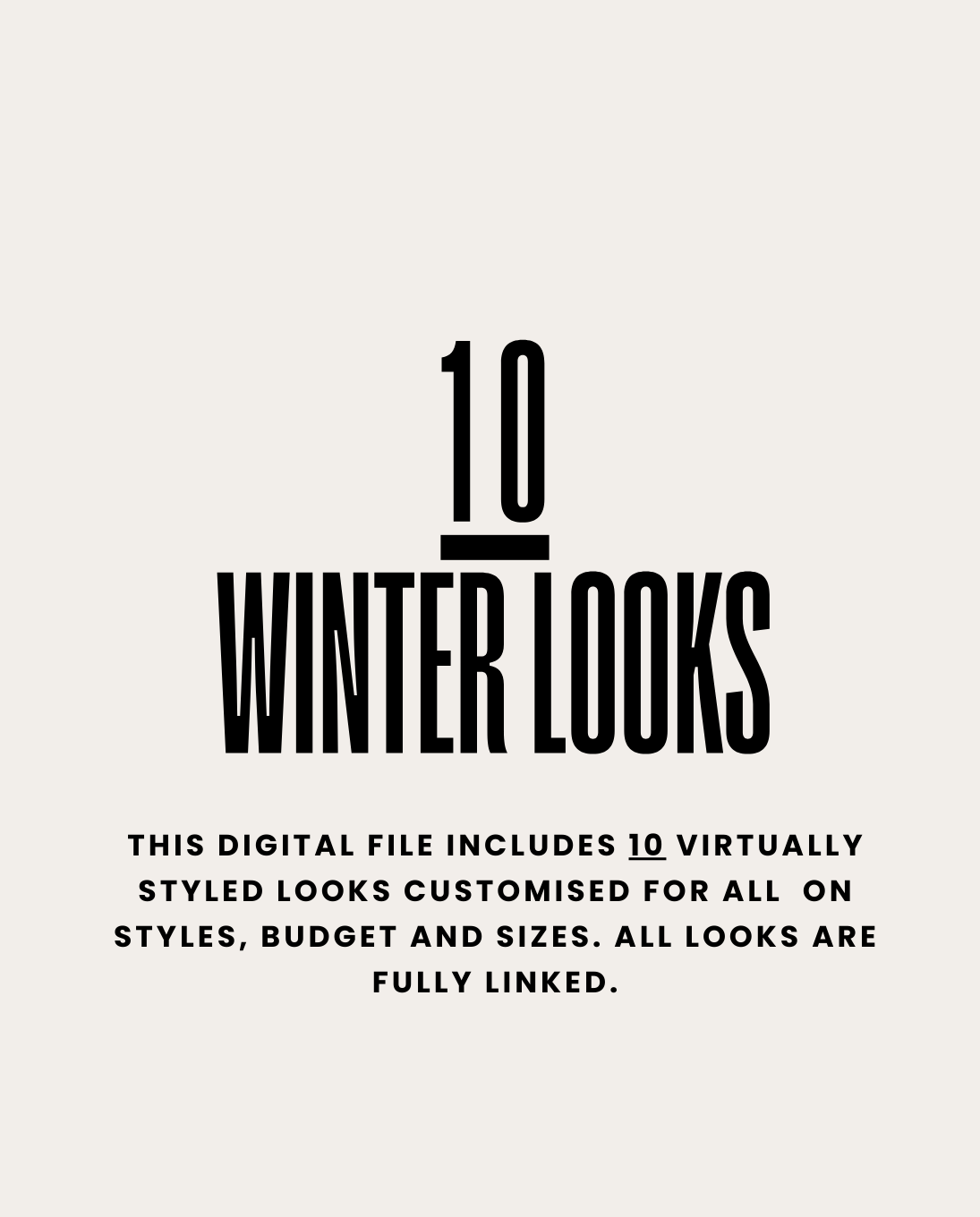 10 Winter Looks (fully linked)